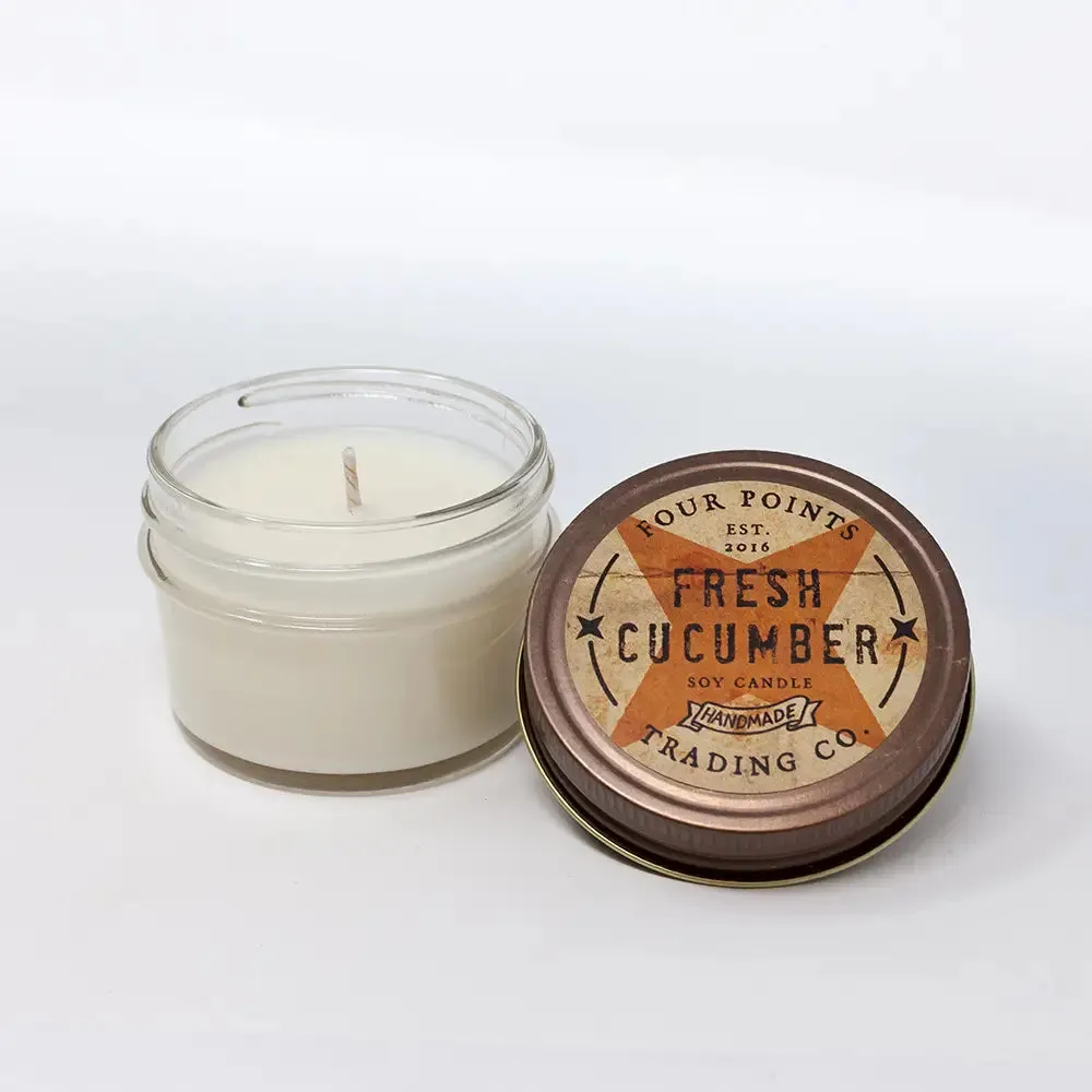 Fresh Cucumber | 4 oz Soy Candle