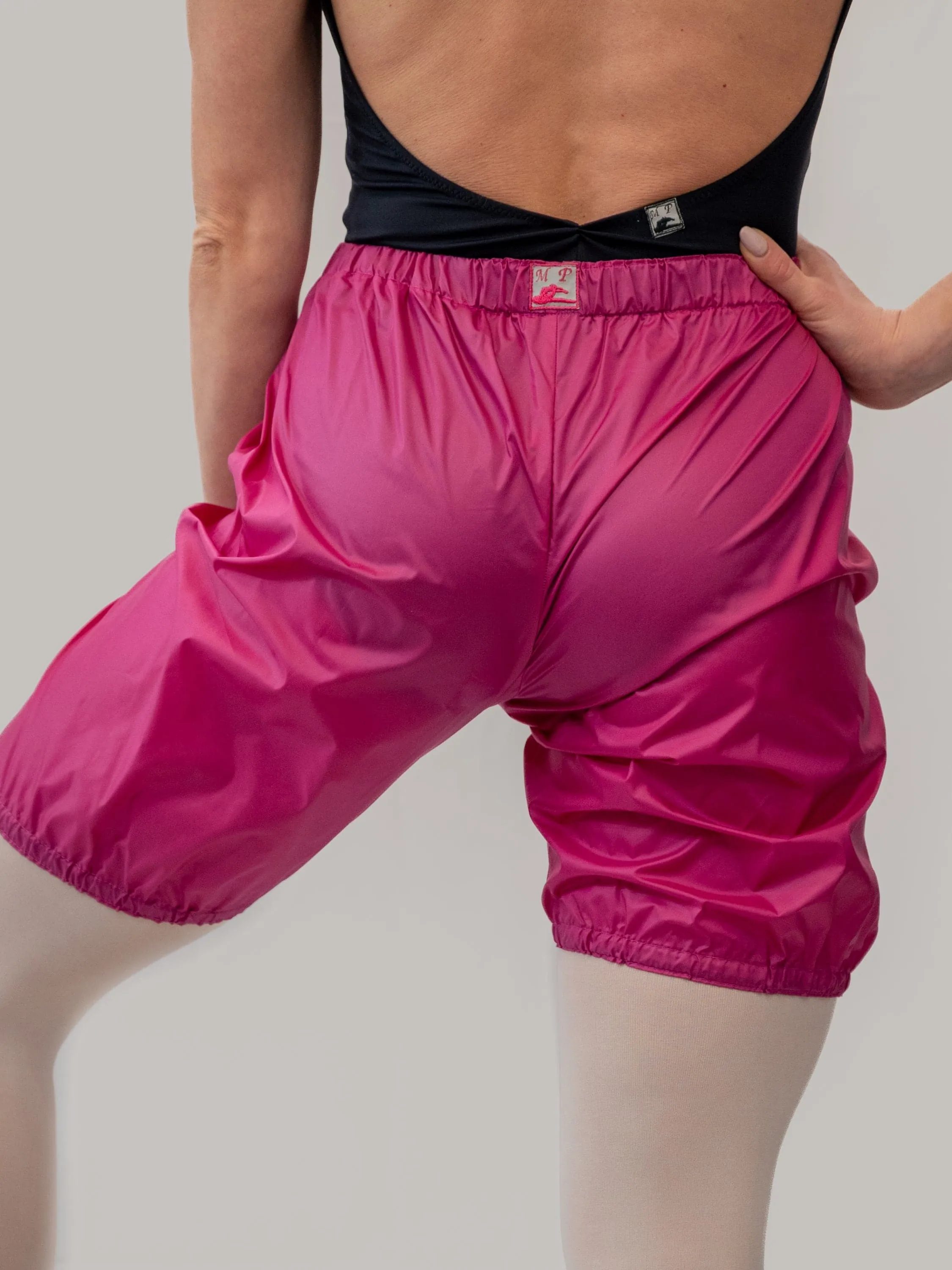 Fuchsia Dance Trash Bag Shorts MP5006