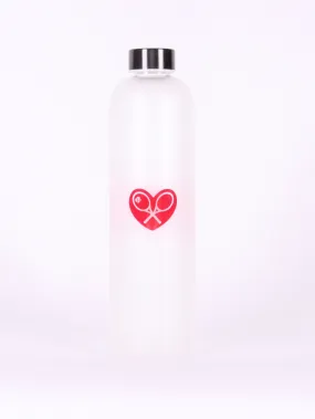 Glass Water Bottle with Logo