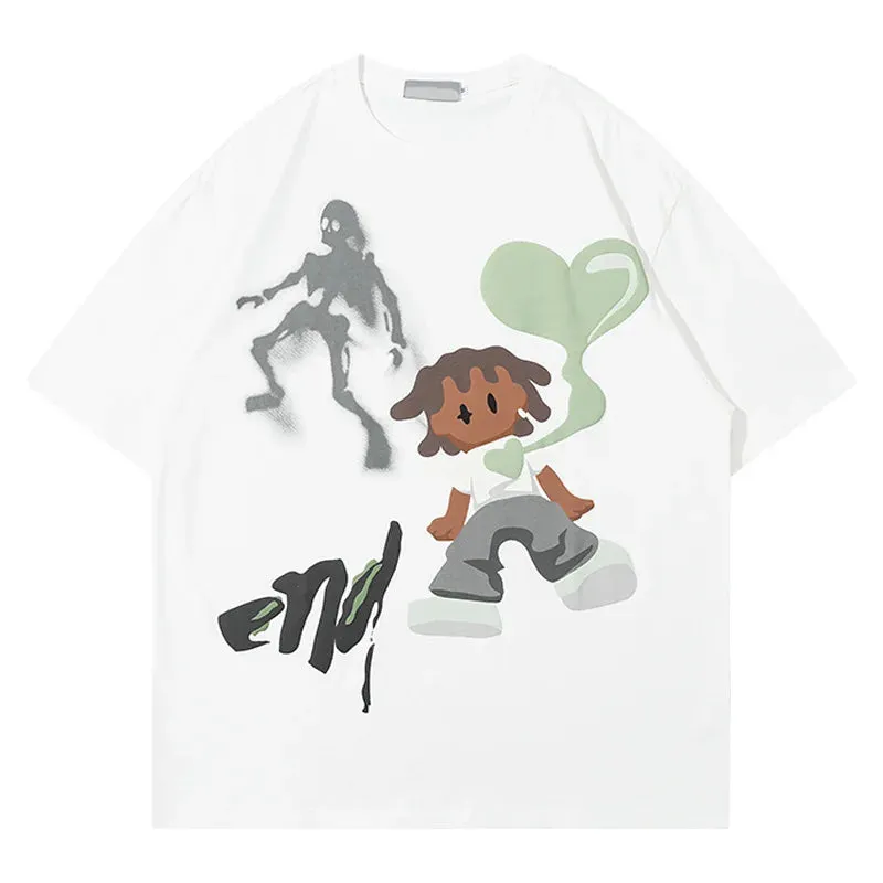 Graffiti | Pure Cotton Oversized T-Shirt