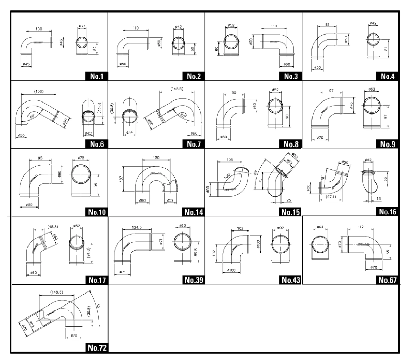 GReddy Cast Aluminum Elbow(s)