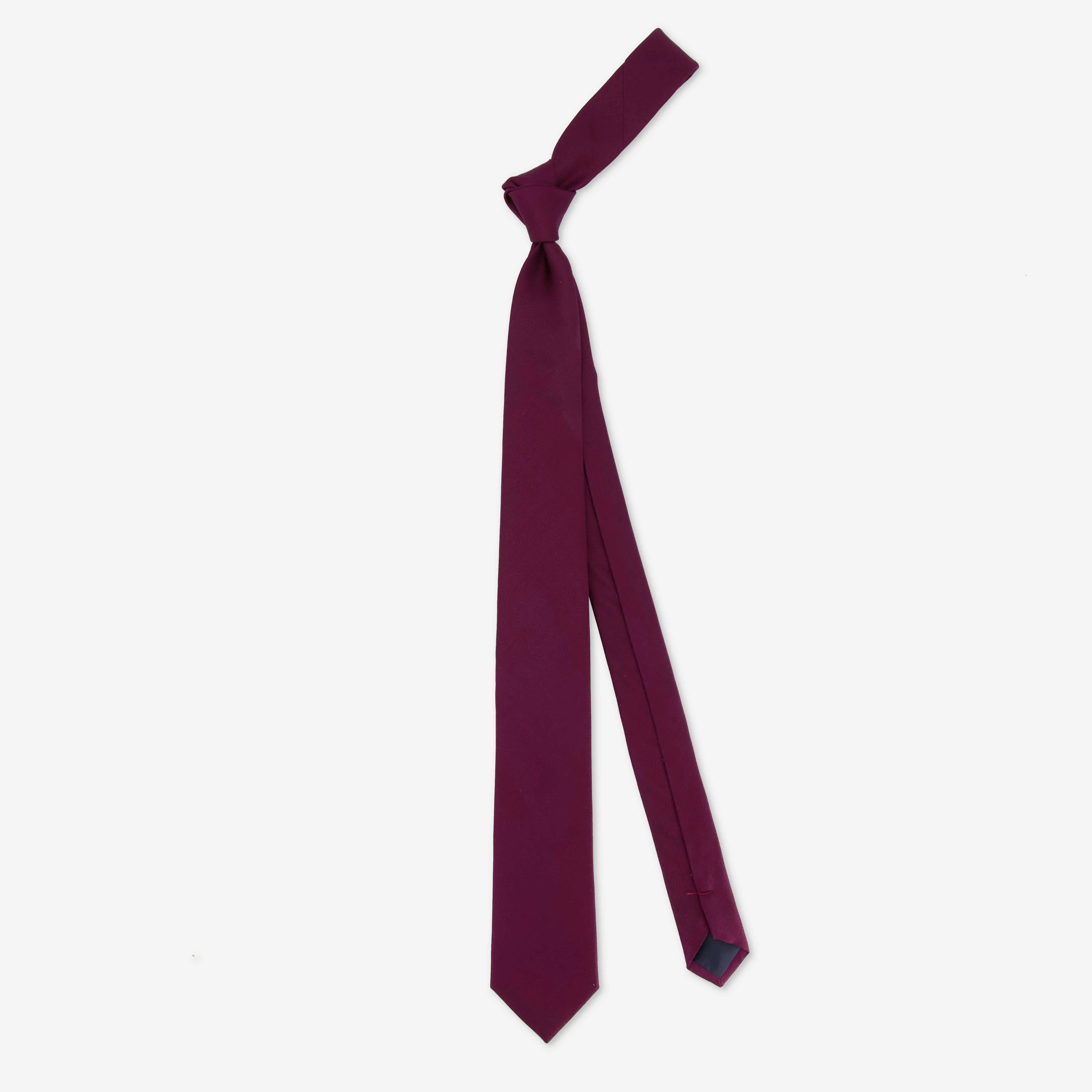 Herringbone Vow Wine Tie