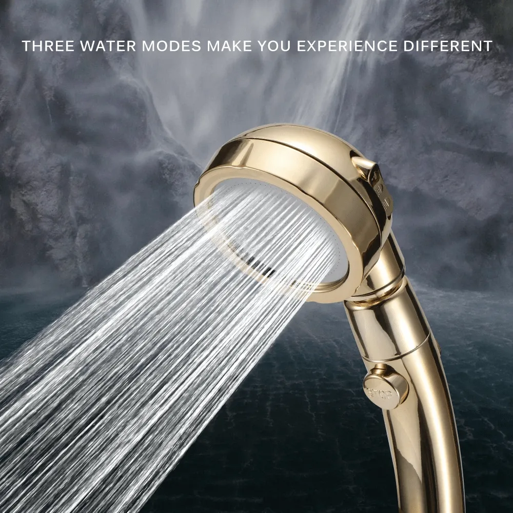 High-Pressure Water-Saving Shower Head