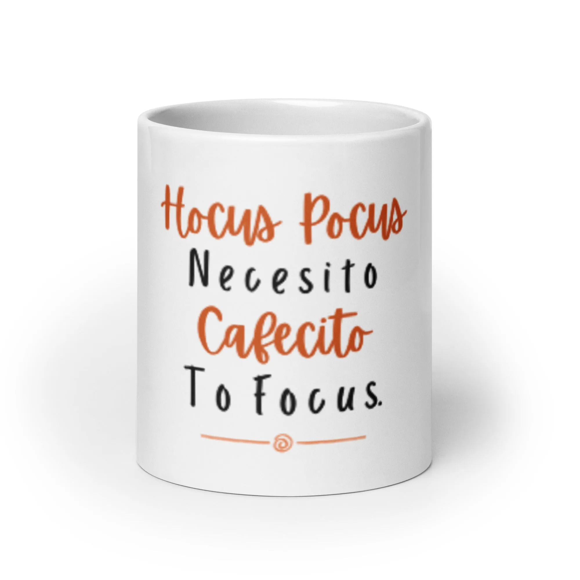 Hocus Pocus White glossy mug