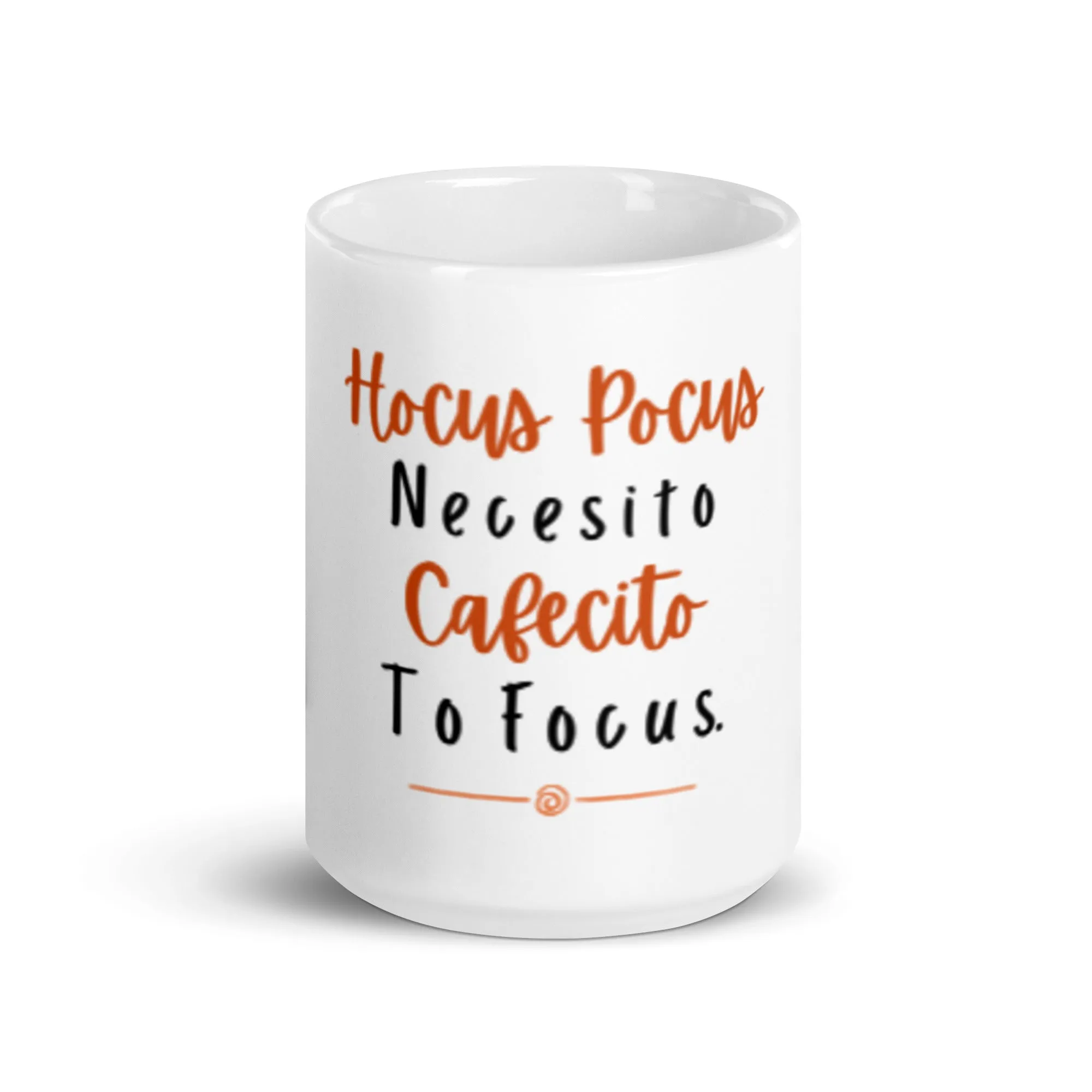 Hocus Pocus White glossy mug