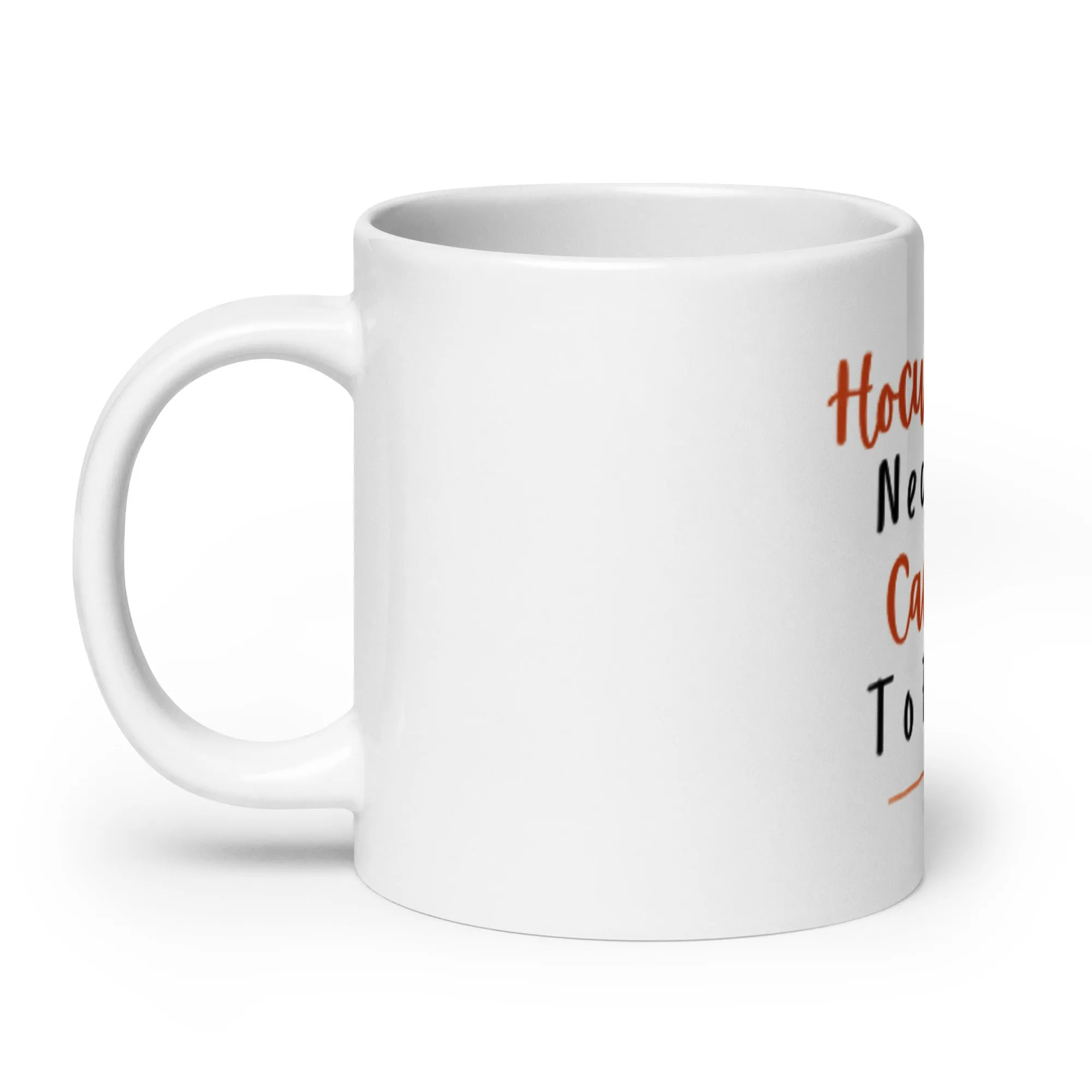 Hocus Pocus White glossy mug