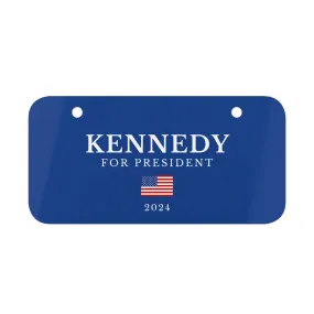 Kennedy for President Flag Mini License Plate