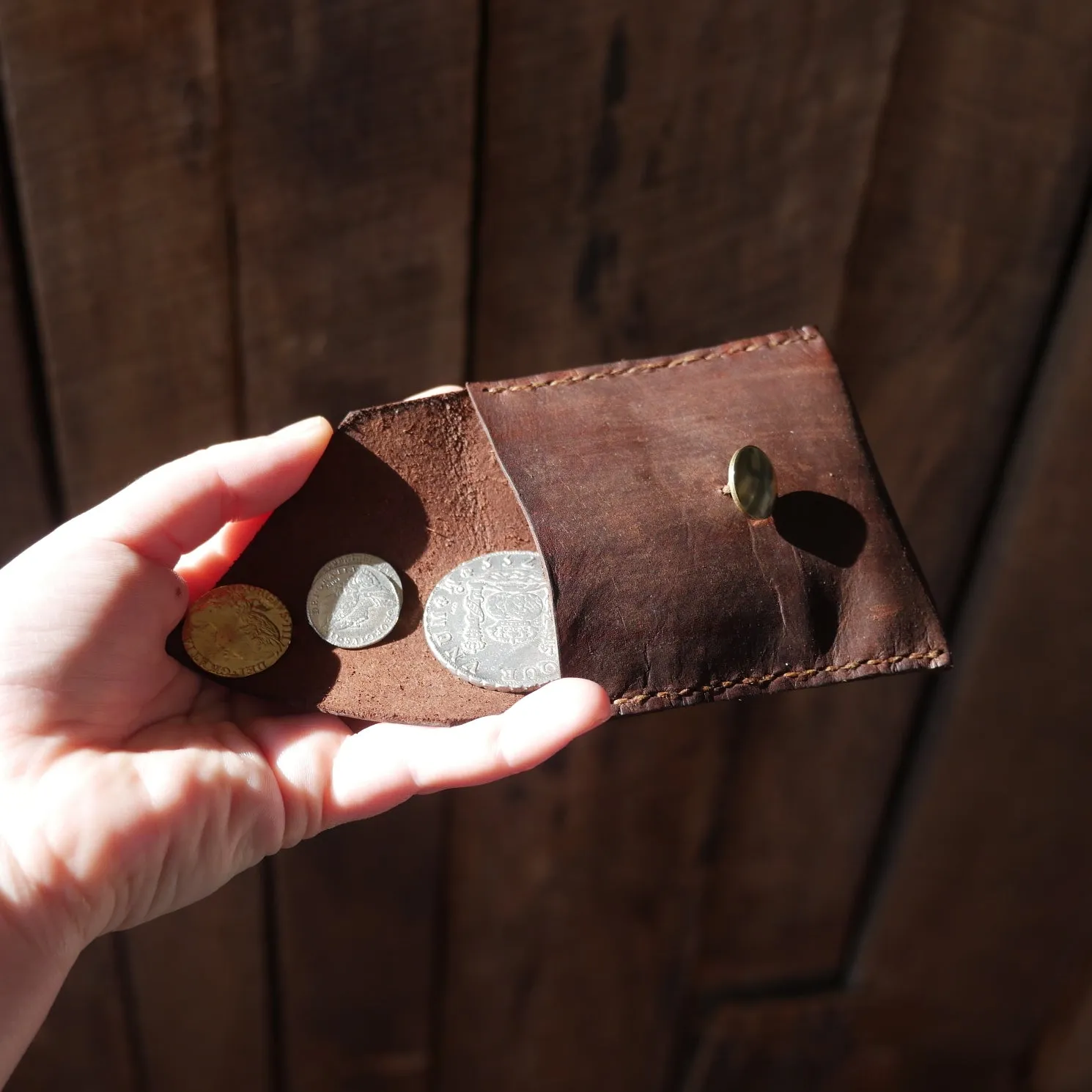 Leather Coin Pouch