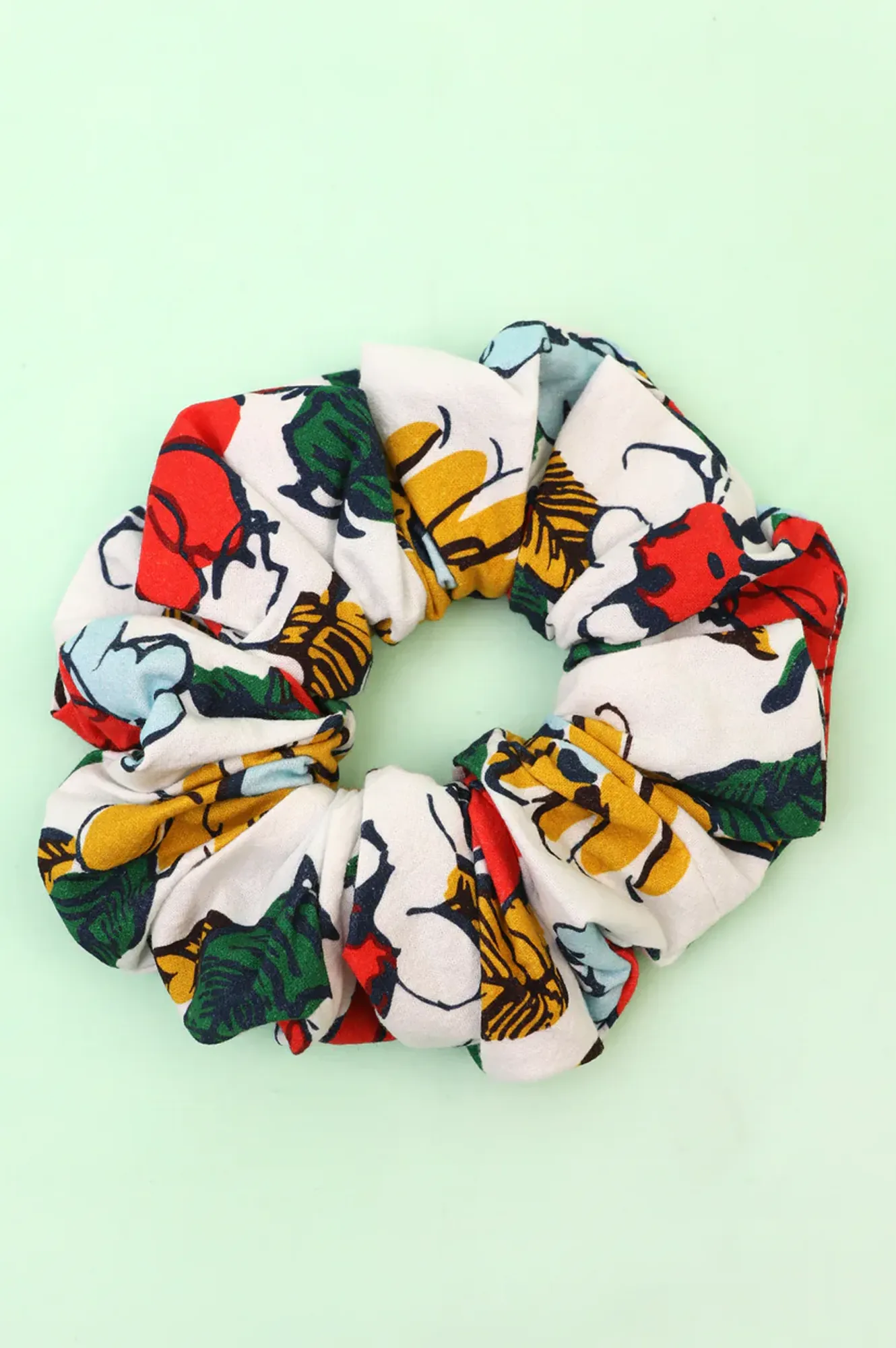 L.F. Markey Cosmos Floral Scrunchie