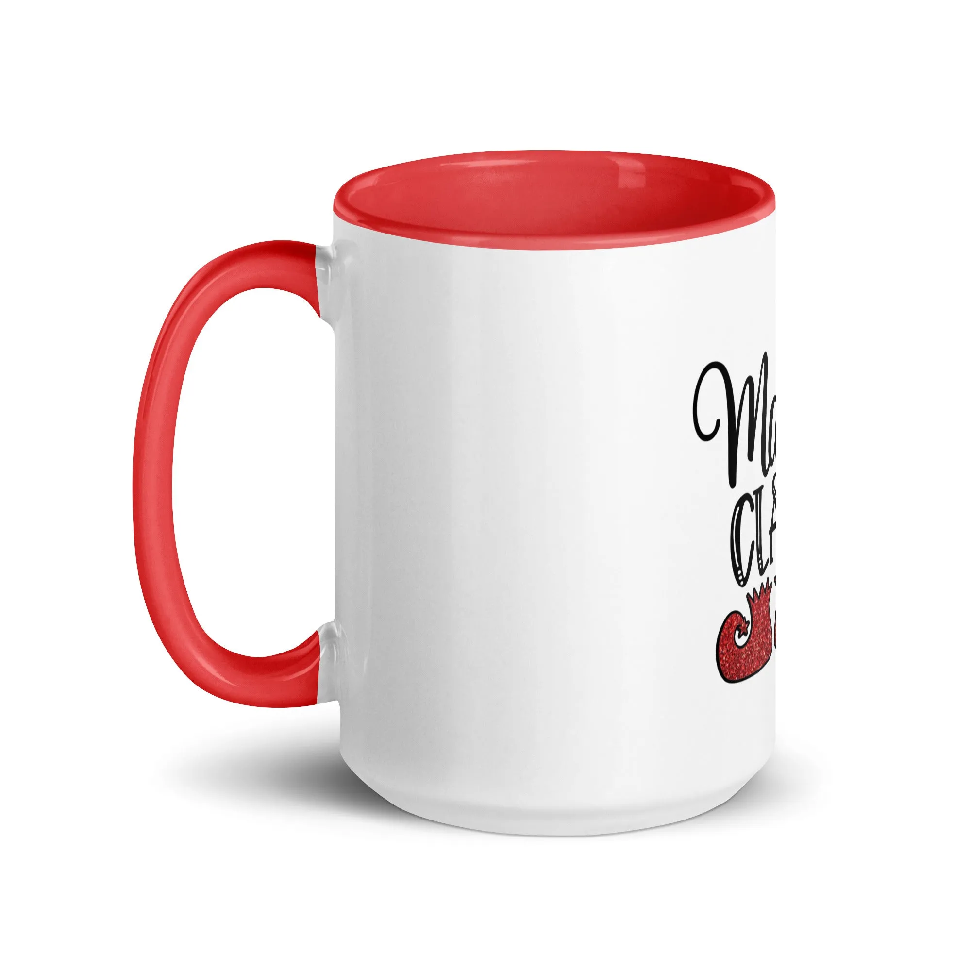 'Mama Clause" Mug with Color Inside