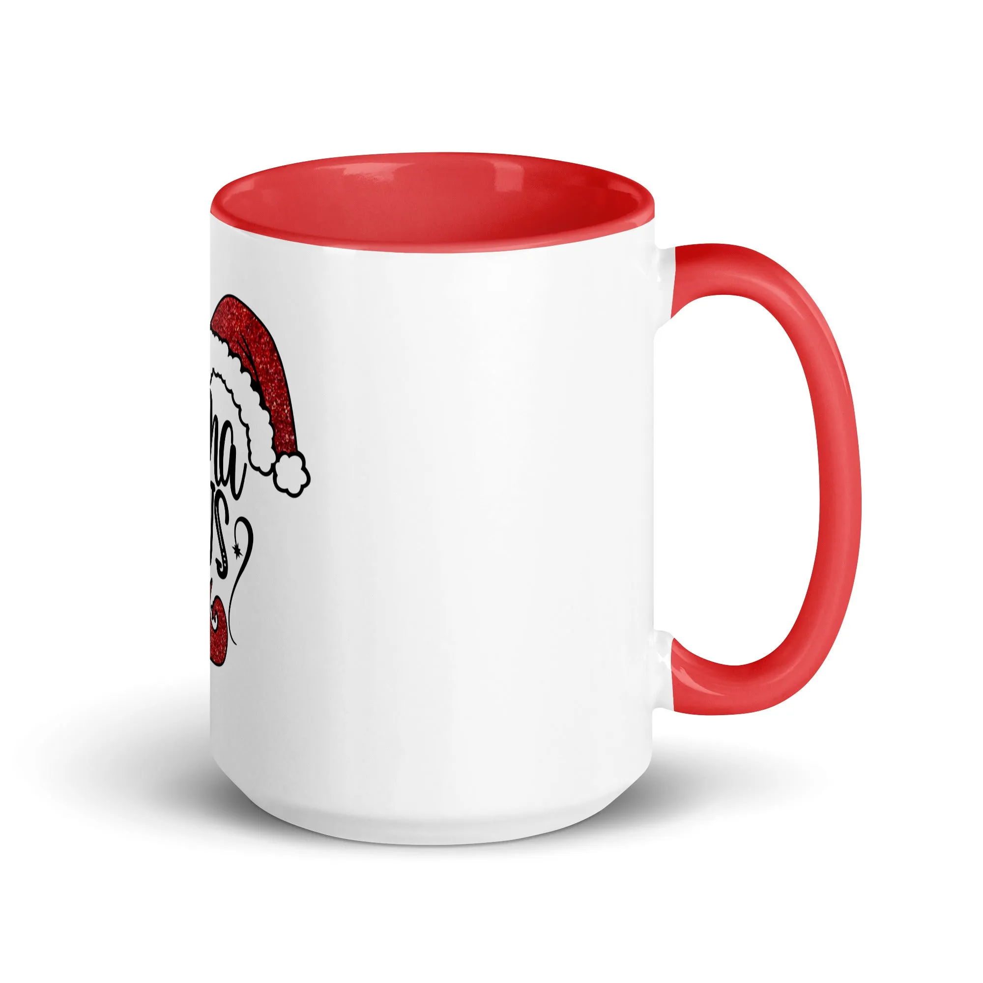 'Mama Clause" Mug with Color Inside