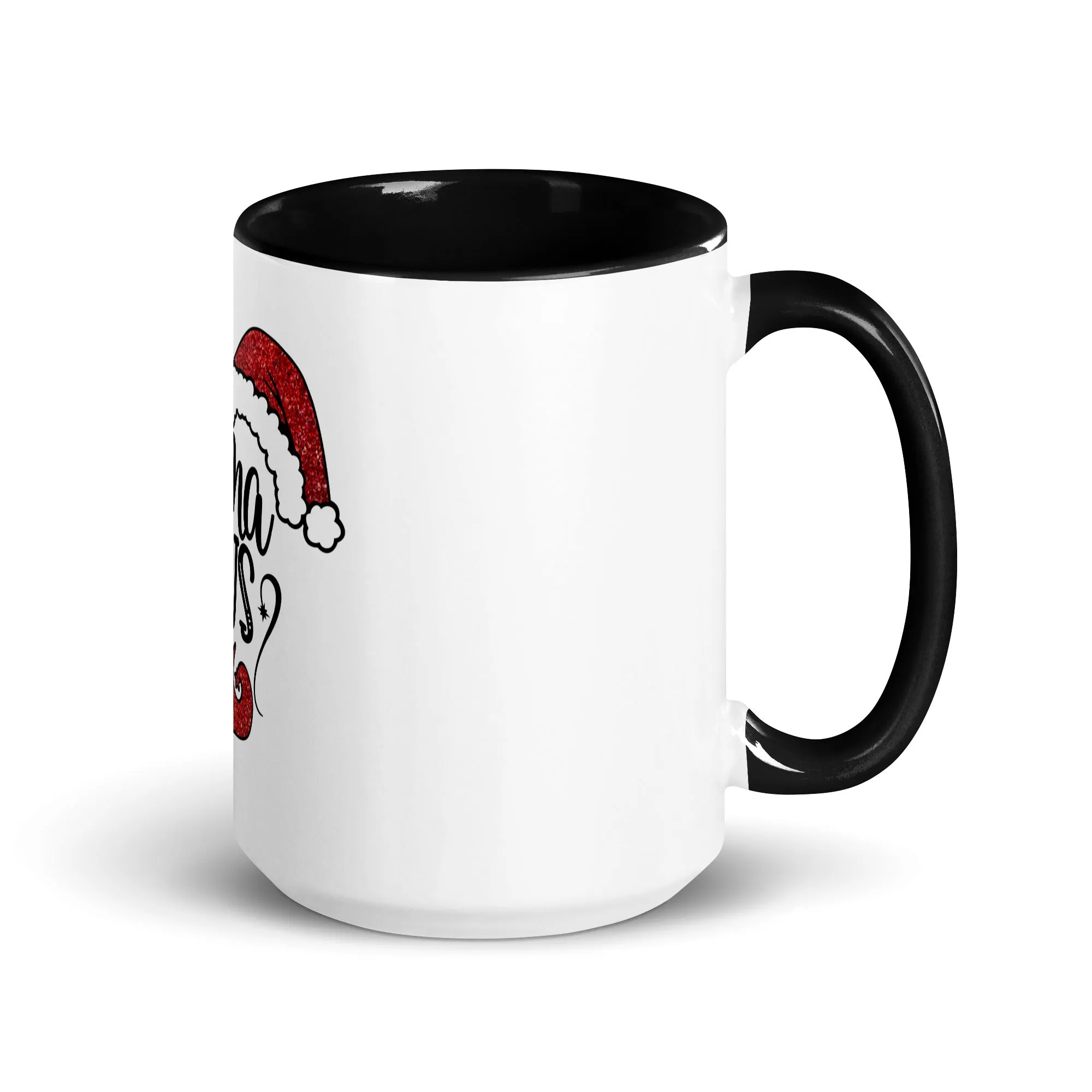 'Mama Clause" Mug with Color Inside