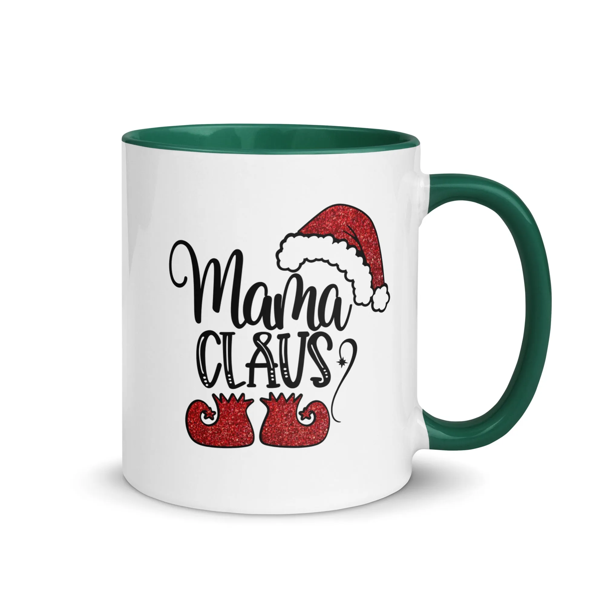 'Mama Clause" Mug with Color Inside