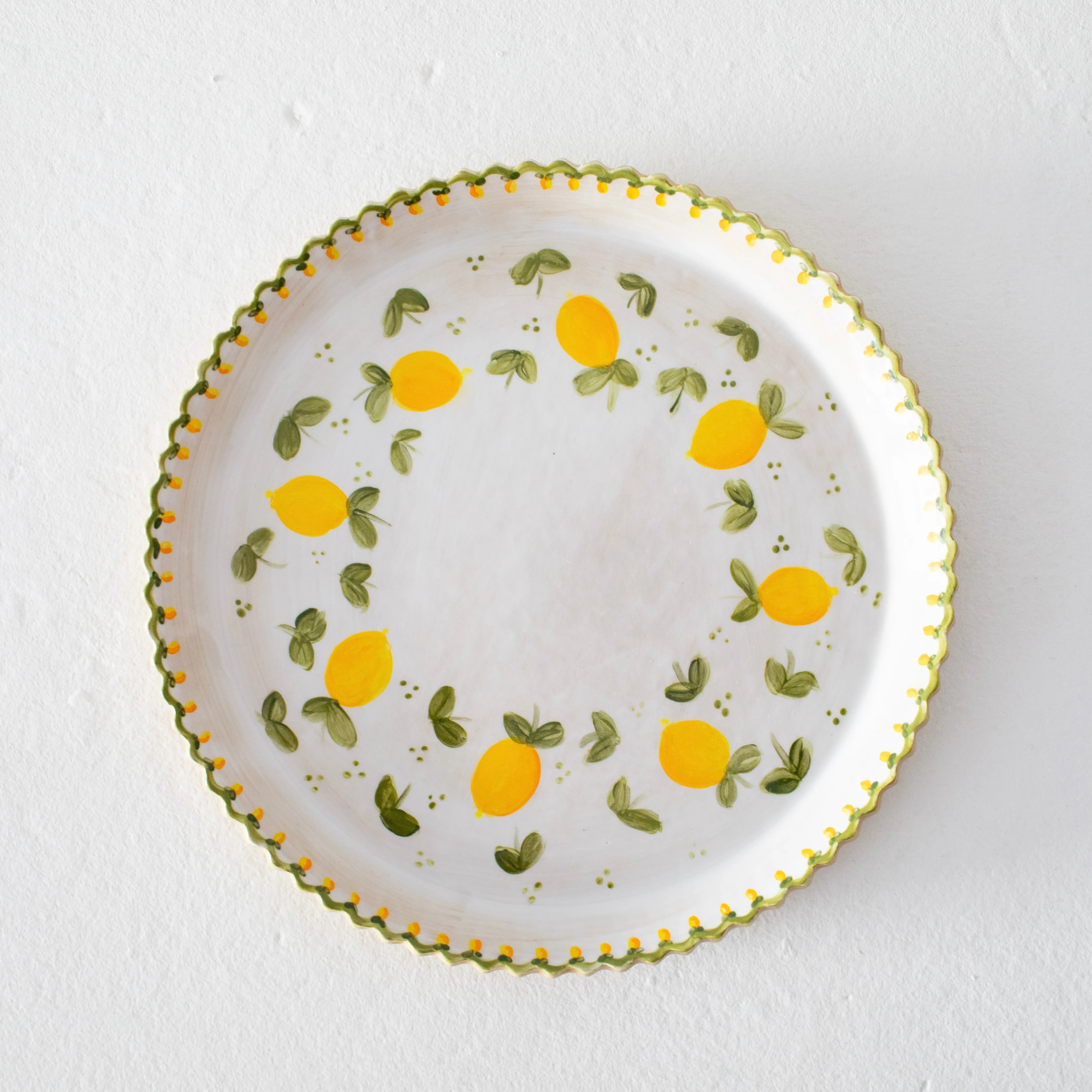 Mary Aldrich Lemon Platter