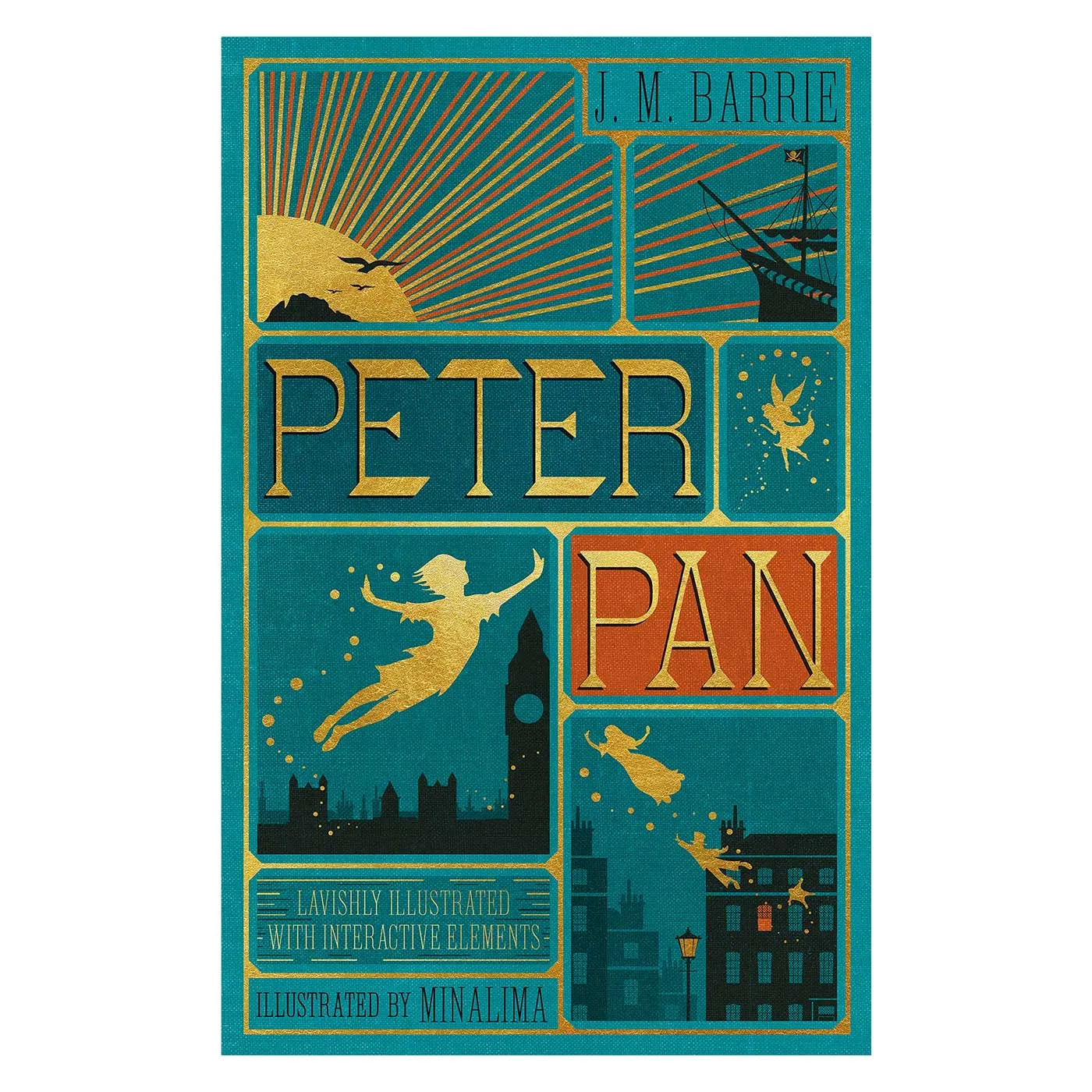 Peter Pan (Illustrated with Interactive Elements)