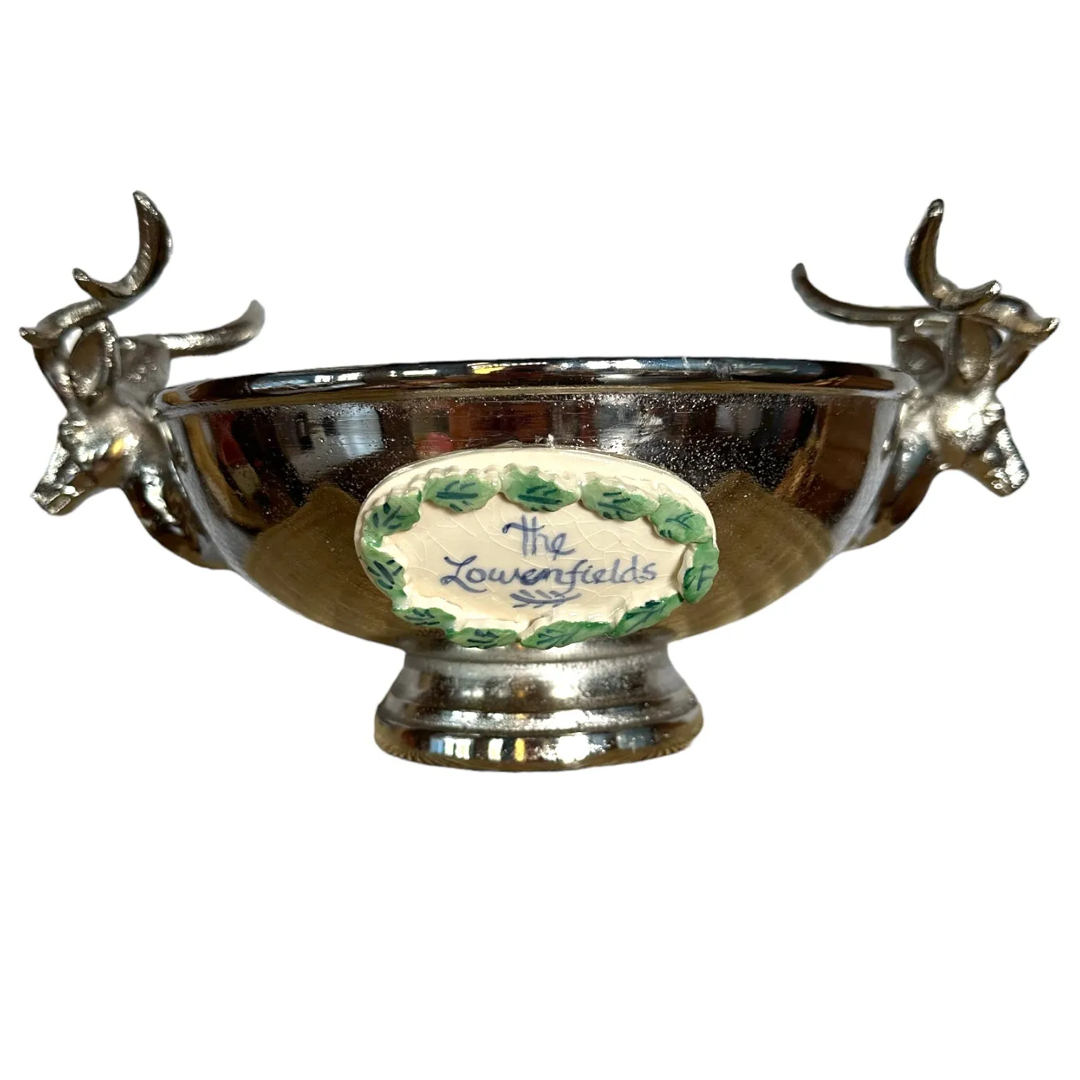 Pewter Stag Bowl