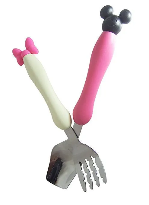 Pink Bow Stainless Steel Flatware Set