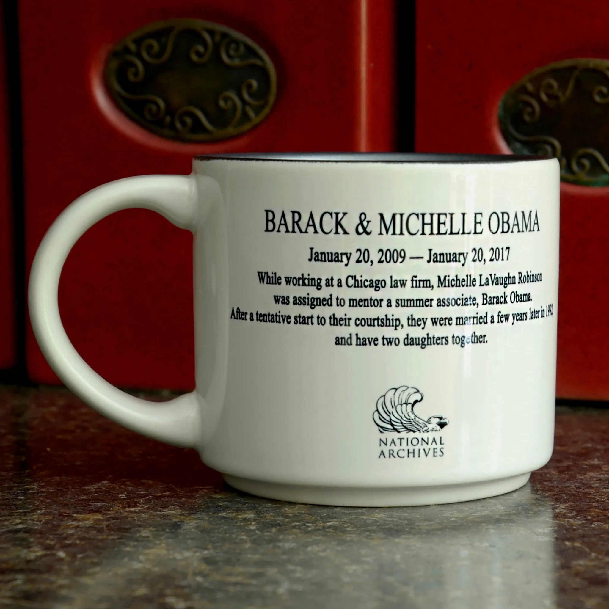 Presidential Couple Mug: Obama