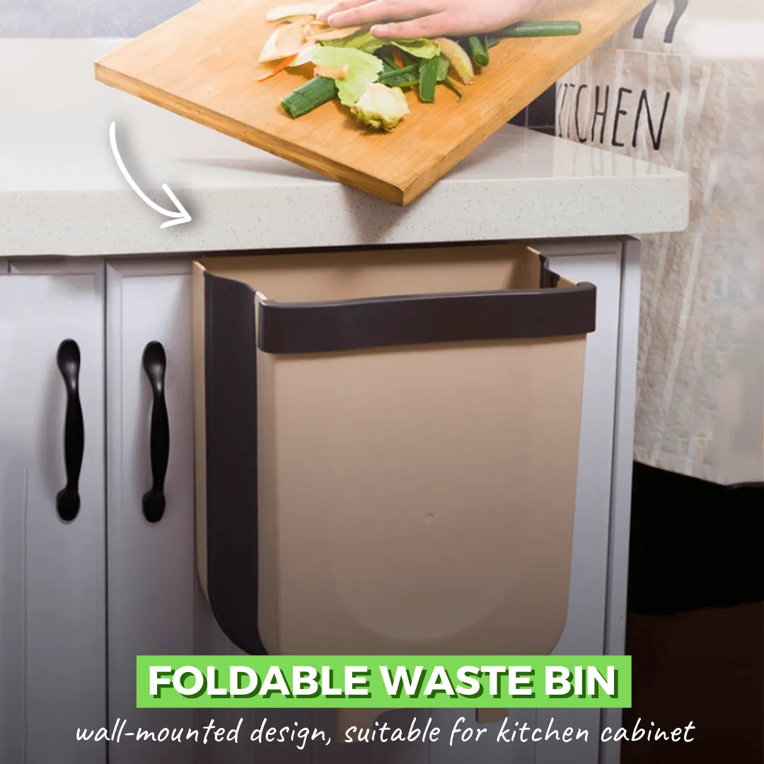 Press & Pull - Wall Mounted Waste Bin