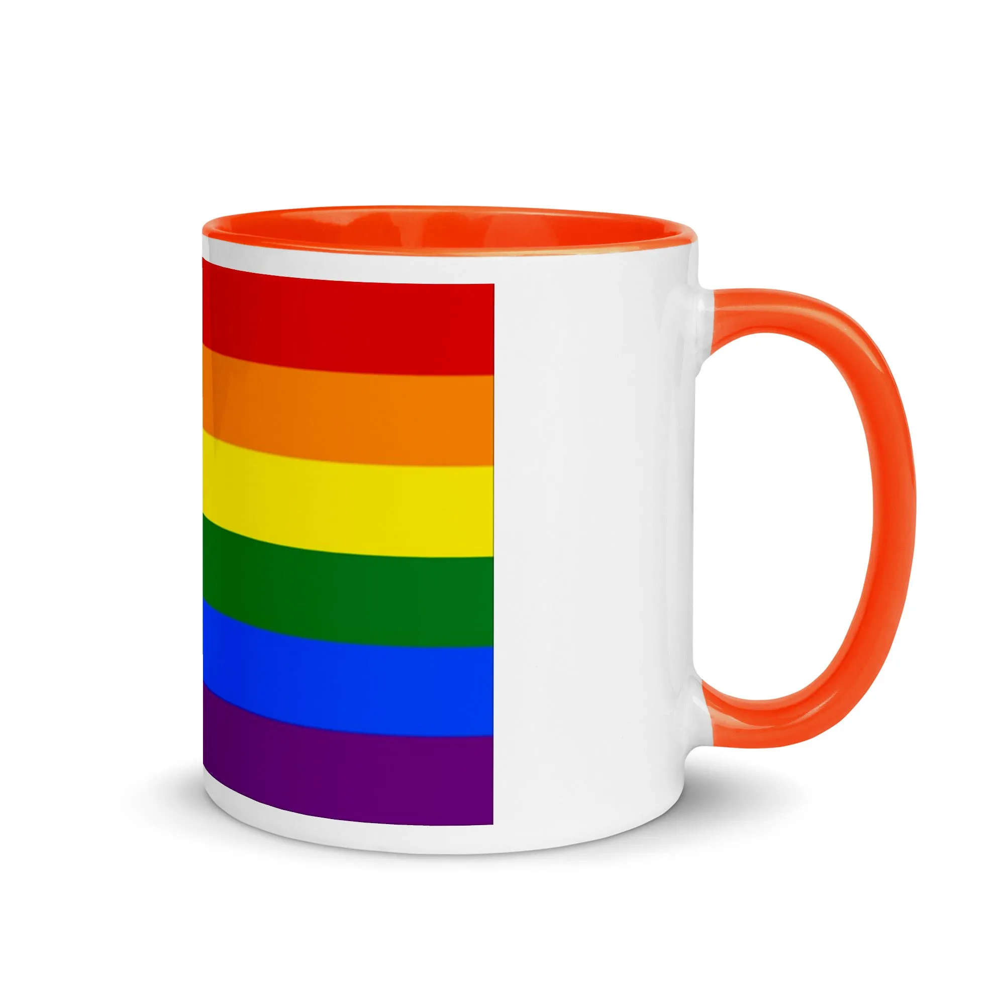 Pride flag Mug with Colour Inside