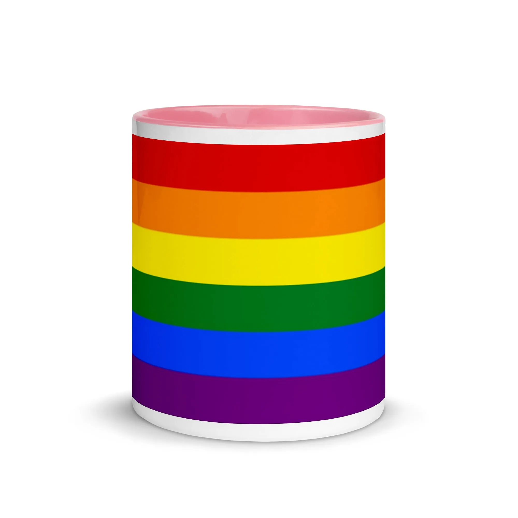 Pride flag Mug with Colour Inside