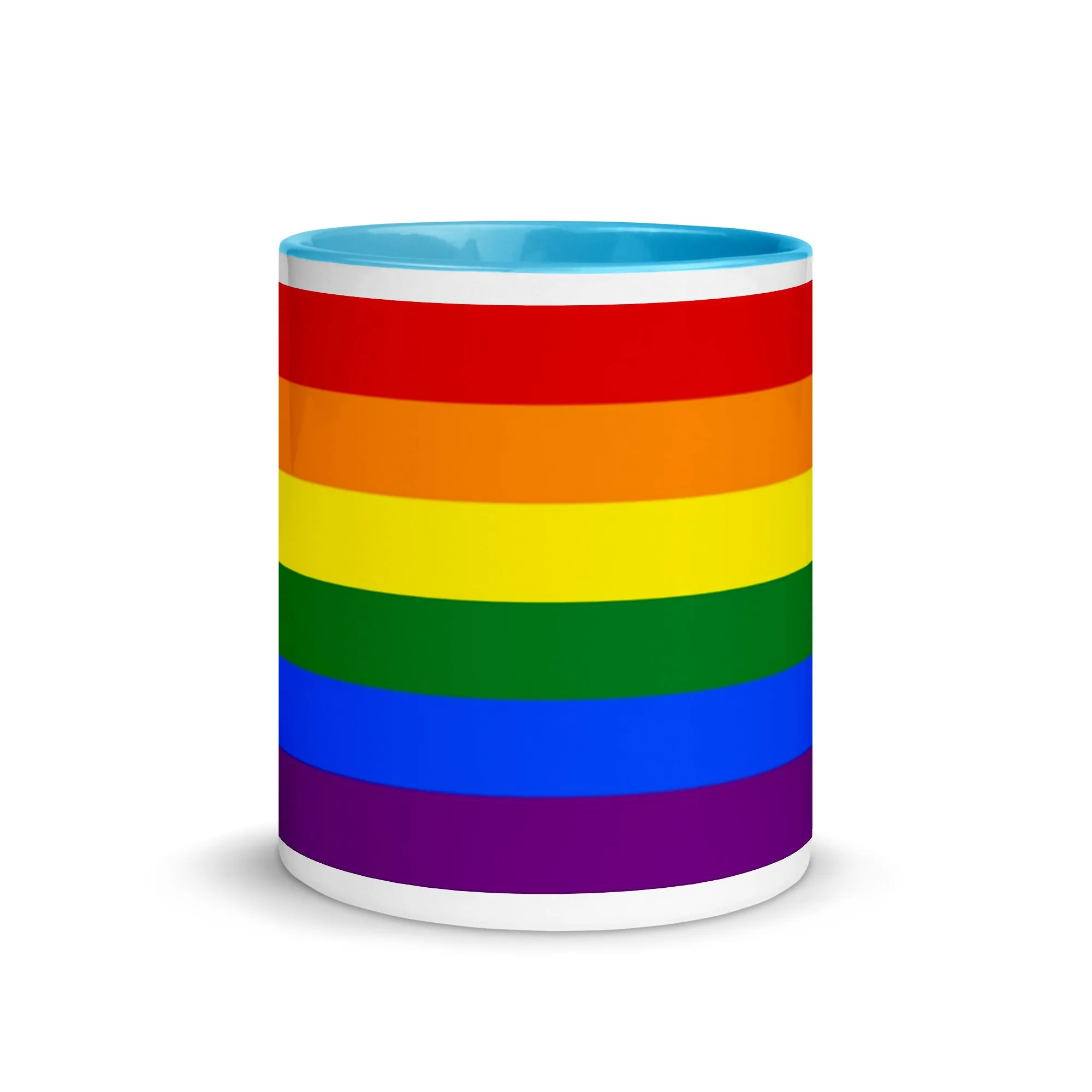 Pride flag Mug with Colour Inside