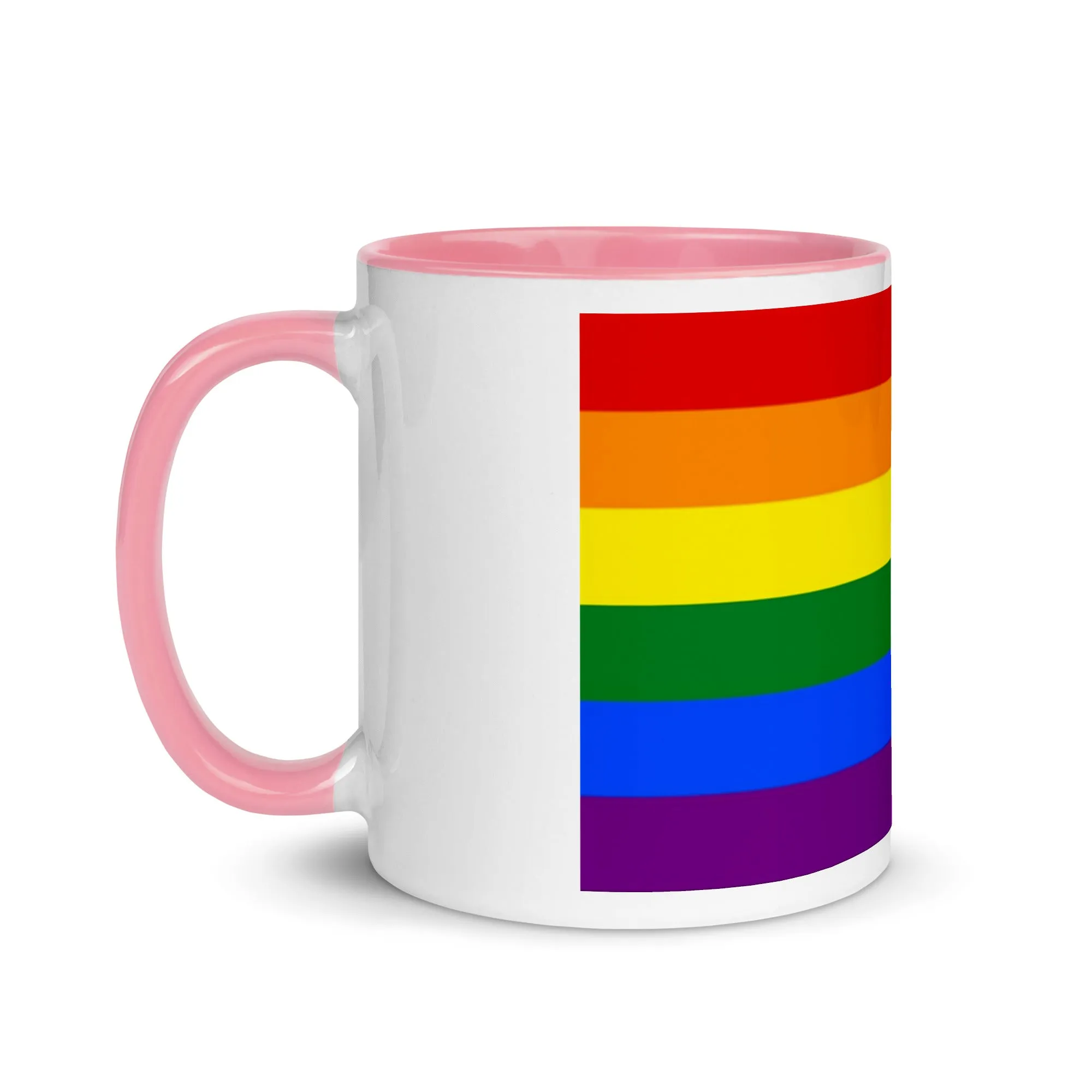 Pride flag Mug with Colour Inside