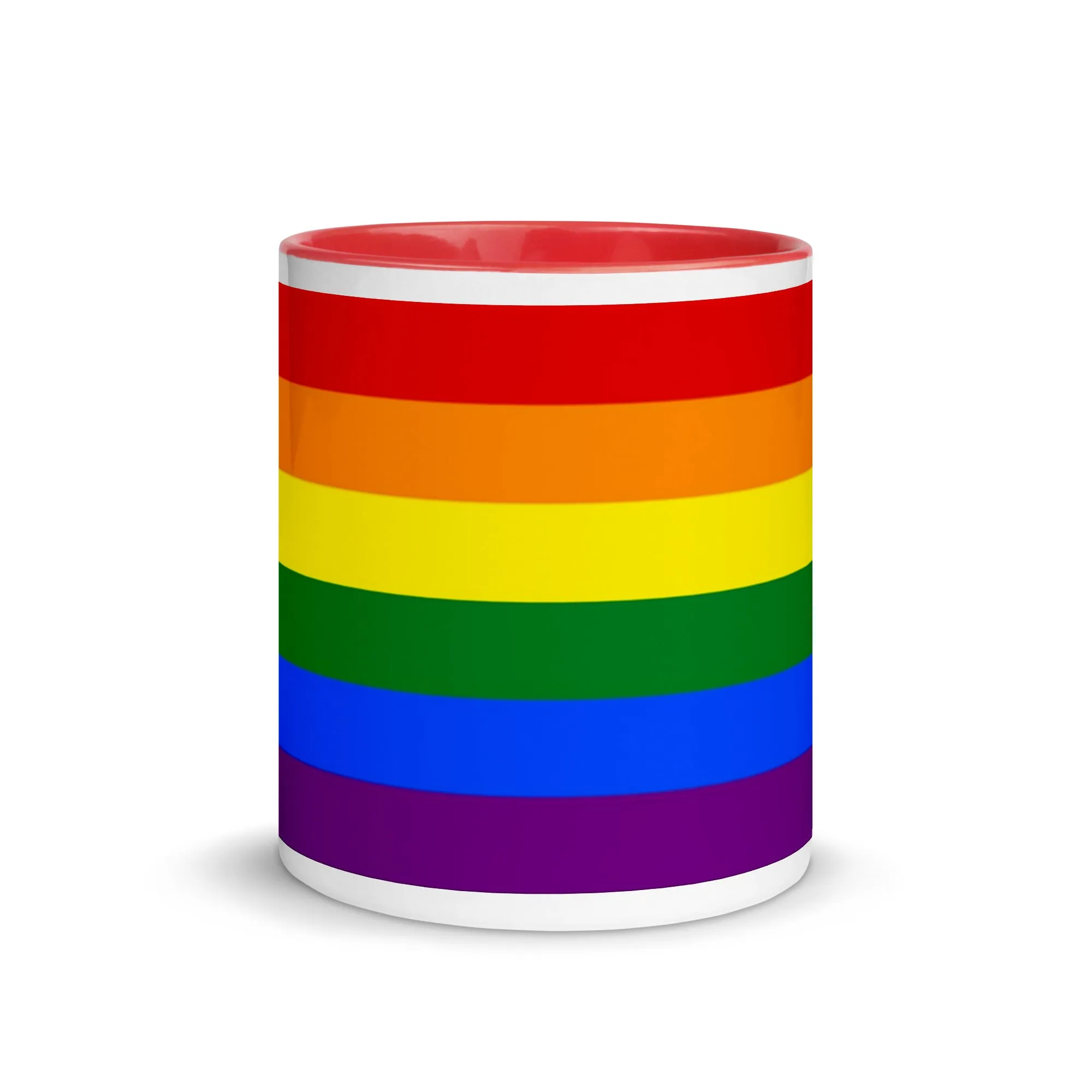 Pride flag Mug with Colour Inside