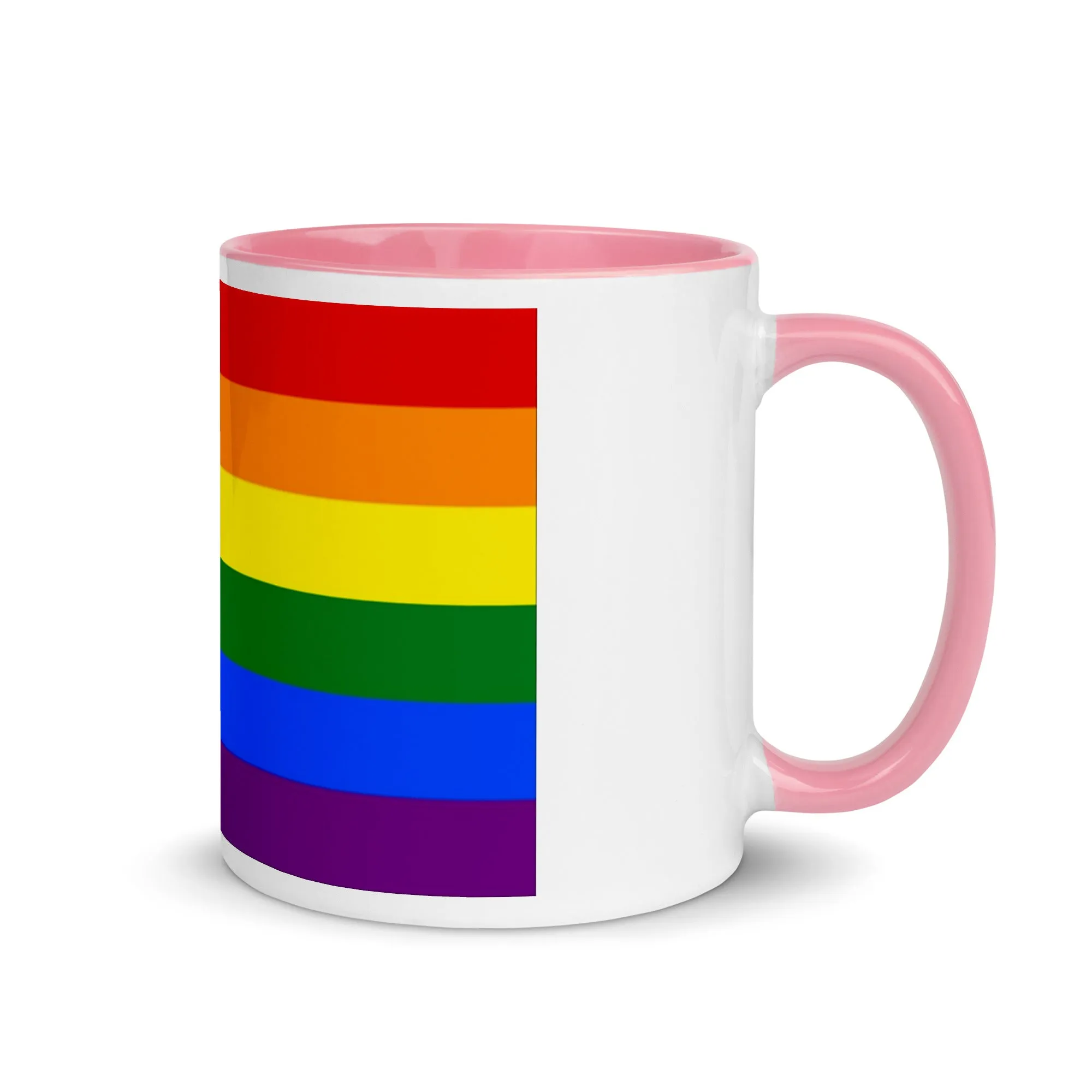 Pride flag Mug with Colour Inside