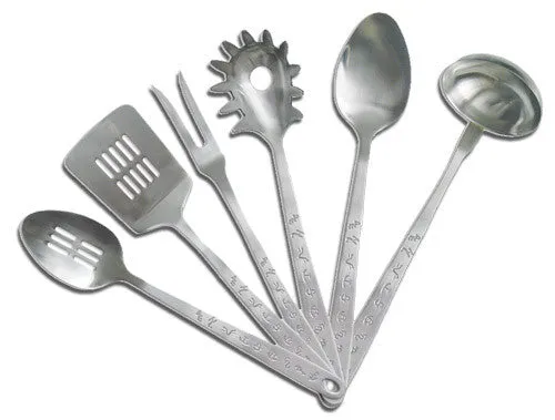 "Brands" Western 6-Piece Serving Set