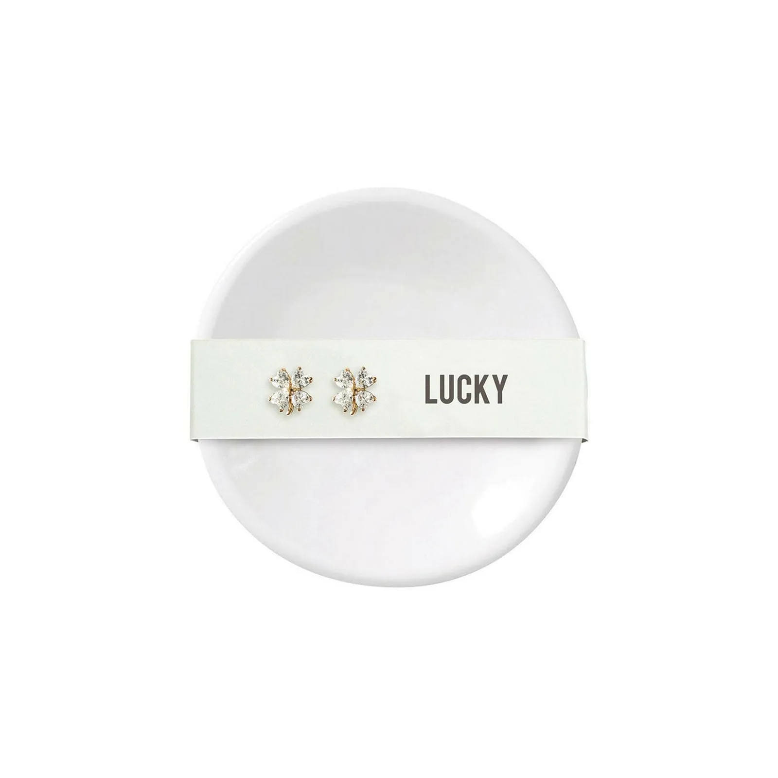 "Lucky" Earrings & Tray