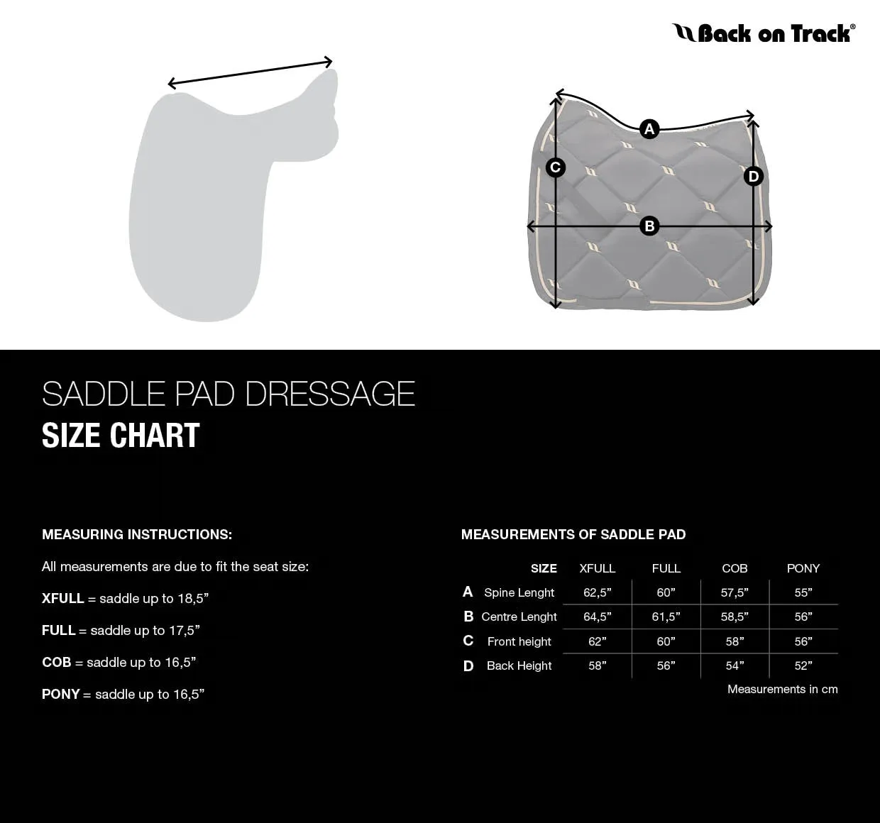 Saddle Pad No1 Dressage