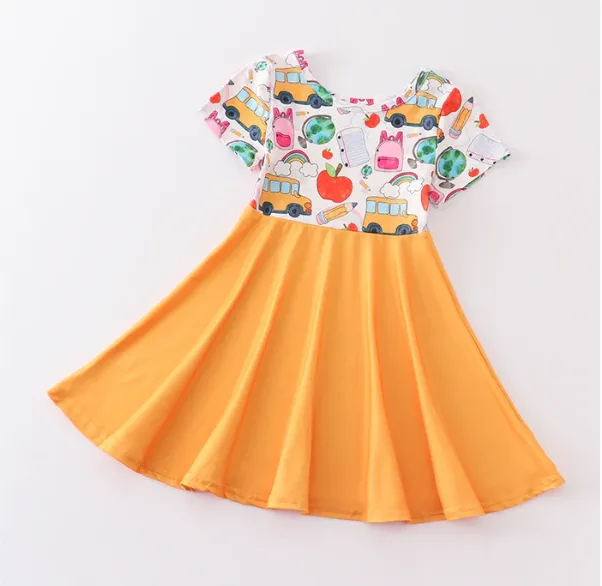 SCHOOL BUS DRESS