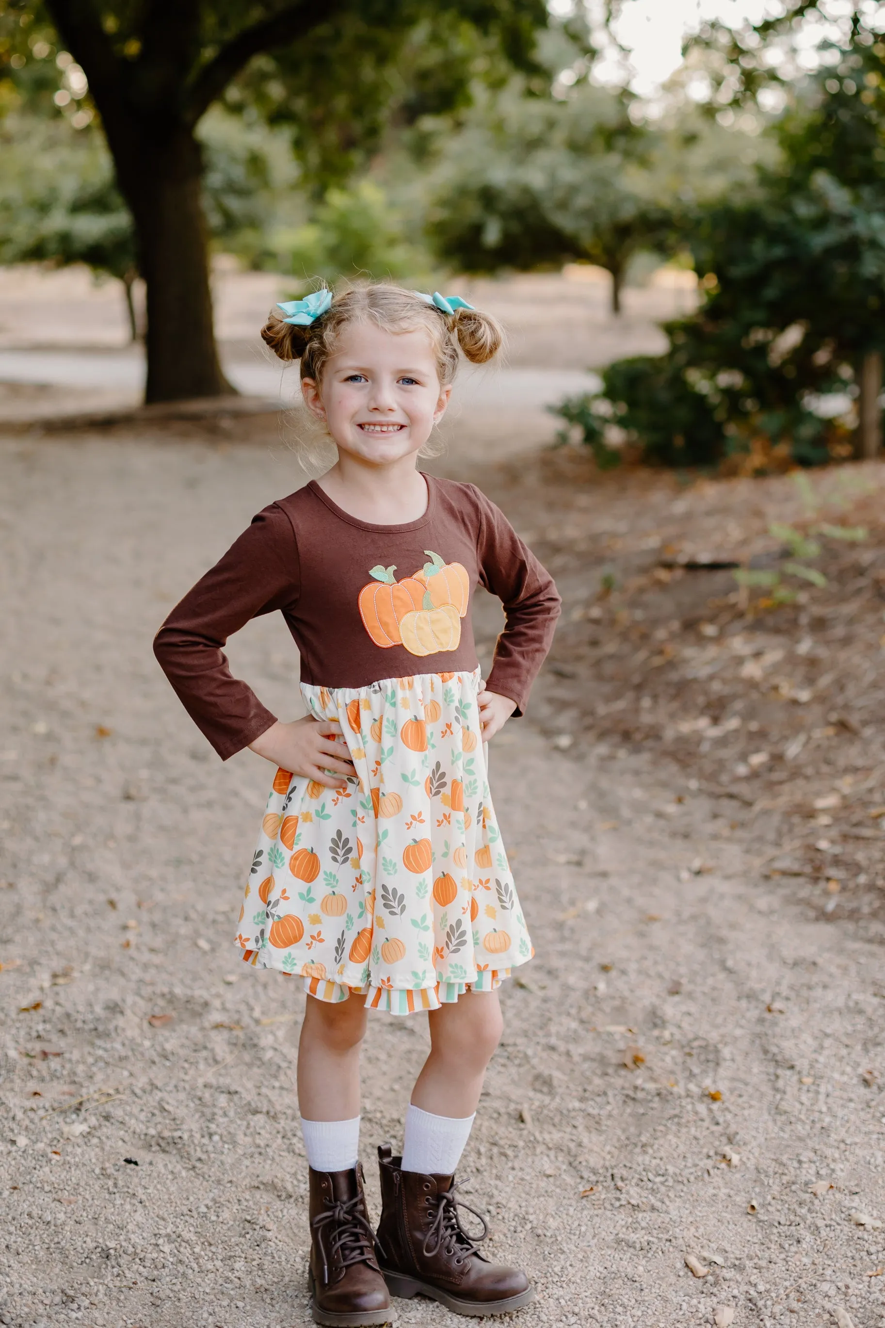 SIENNA PUMPKIN DRESS