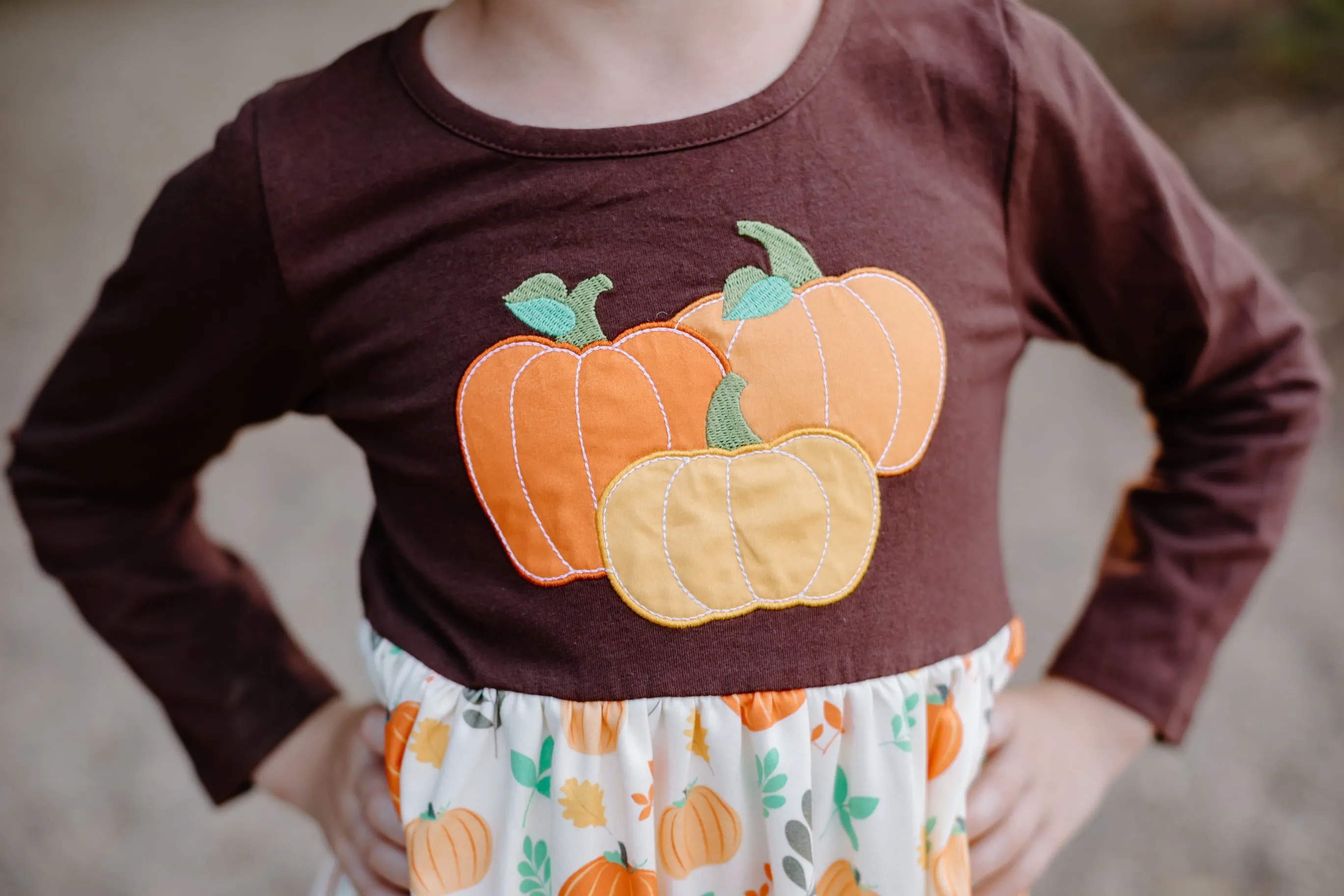 SIENNA PUMPKIN DRESS