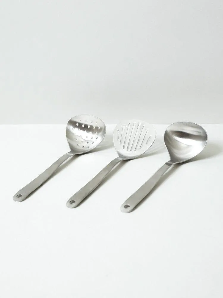 Sori Yanagi Stainless Steel Kitchen Tool Set