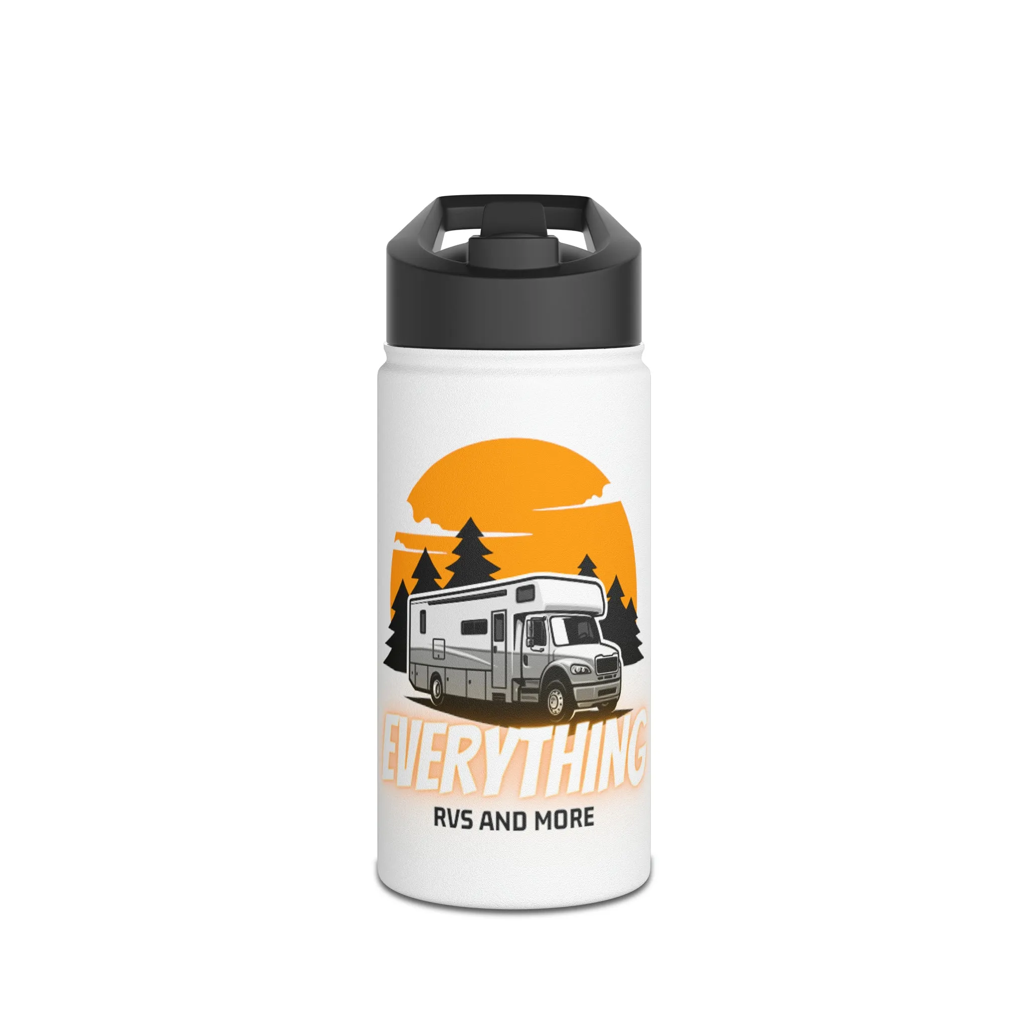 Stainless Steel Water Bottle, Standard Lid