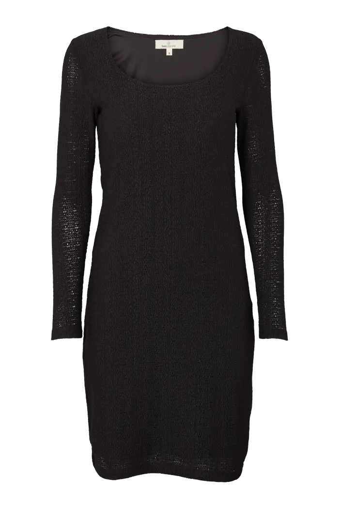 Suvi Scoop Dress - Black