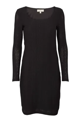 Suvi Scoop Dress - Black