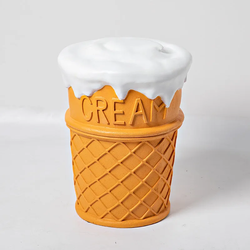 Sweet Seat Retro Ice Cream Cone & Treats Stool Collection