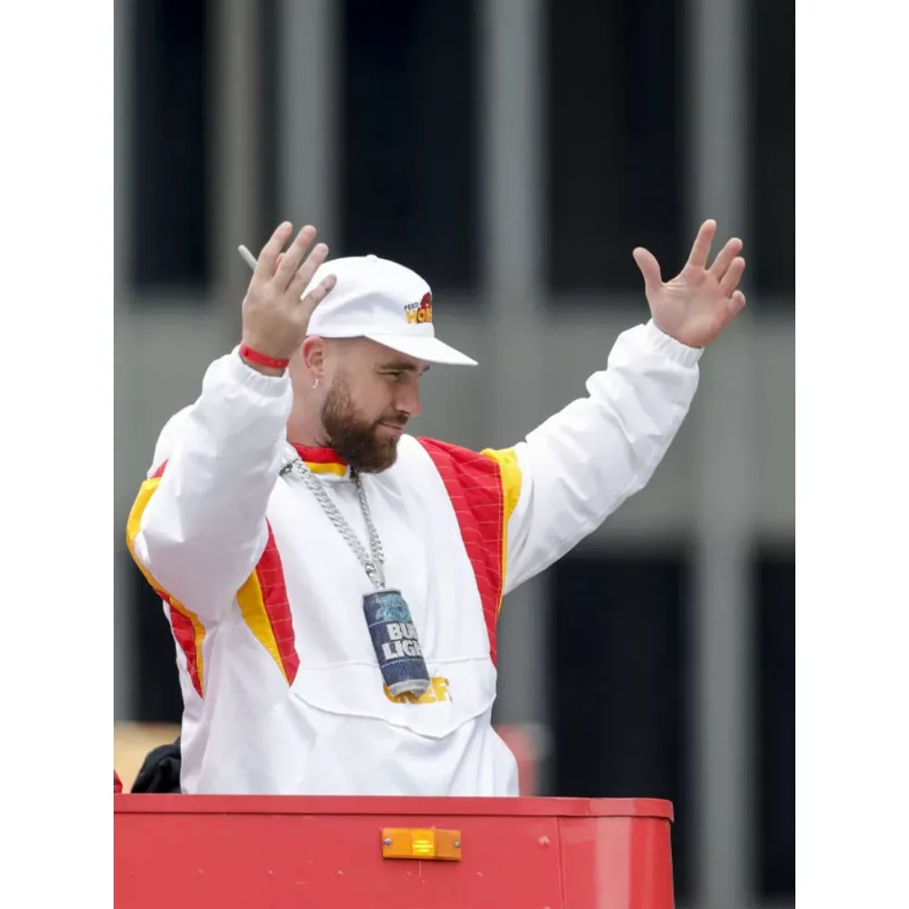 Travis Kelce Super Bowl Parade Jacket