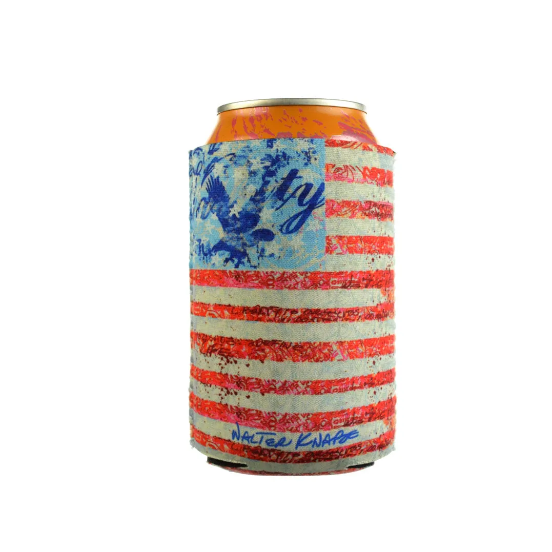 Walter Knabe Can Cooler Flag